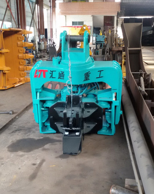 15-40 Ton Kazı Makinesi Hidrolik Yığın Vibratör Çekiç Yaprak Yığın Sürücüsü Vibro Çekiç Kazı Makinesi Bağlantısı