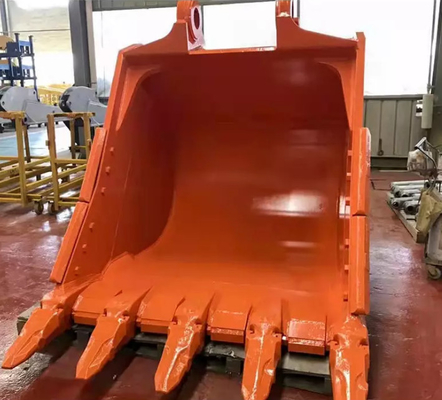Güç kazıcı kazma kova Sarı/Siyah Q355/NM400/Hardox400 Yeni özel ağırlık 280-4300kg