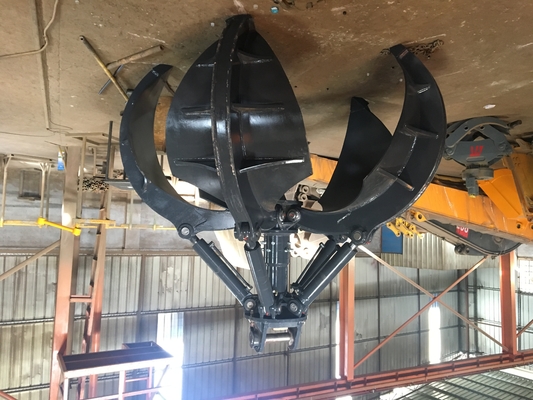 Ağır Güçlü Dört veya Beş Pençesi Portakal Kabuklu Yaka 380-2250kg Kapasite Dayanıklılık Hardox Çelik