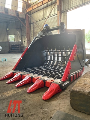 NM400 Kazı makinesi iskelet kova kazıcı ekipmanı çöp sıralama