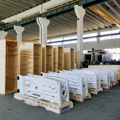 Q355B Malzeme kazıcı 200-1500 kg kapasiteli hidrolik çekiç ve kabul edilebilir OEM