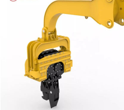 35 tonluk kazı makinesi titreşimli halat çekici, 2.5M Vice Arm ile ISO sertifikalı inşaat takımı
