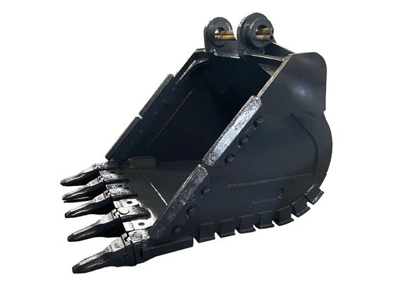 Keskin Dişli Kazıcı Kovası 0.25-4.3cbm Tungsten / Kaya için Dayanıklı