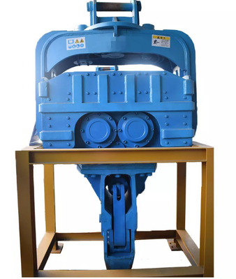 15-40 Ton Kazı Makinesi Hidrolik Yığın Vibratör Çekiç Yaprak Yığın Sürücüsü Vibro Çekiç Kazı Makinesi Bağlantısı