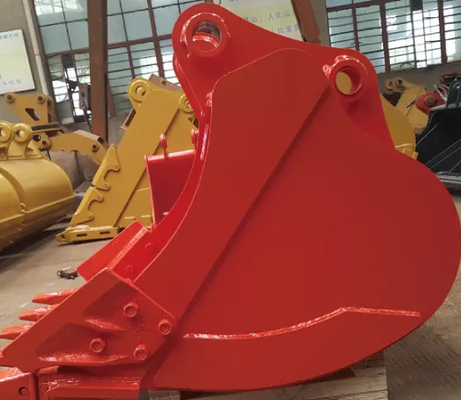 Dayanıklılık Ağır görevli kazıcı kova Q355B NM400 Volfram dişleri 800-1200mm
