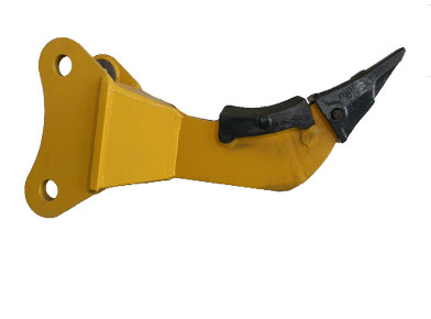 Ağır Güçlü Kazıcı Stump Ripper Karton Kutusu Sağlam Yapı Sarı Ripper