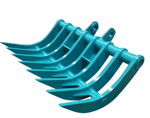 Siyah / Yeşil Kazma Fırça Rake Sharp Tines - Standart Şekil