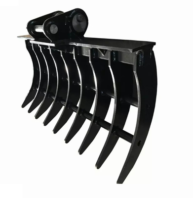 HUITONG Mini Kazı Makinesi Yırtıcı Çekme Çekme Çekme Yer Temizleme Çekme kova