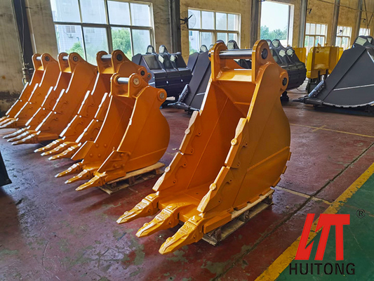 0.1cbm NM400 Kazı makinesi drenaj kovası 1.2-120t