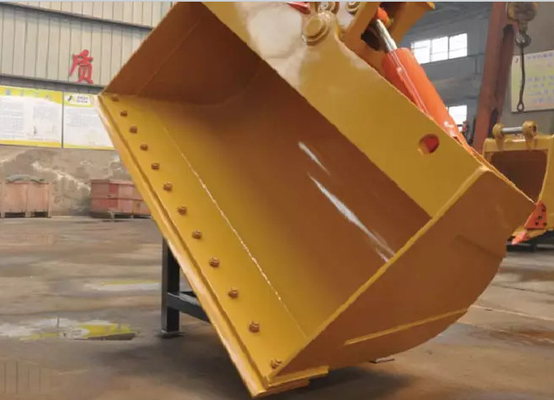 Sarı 800-1500 mm Kapasiteli Ekskavator için Eğilimi Kaldırma Kovası