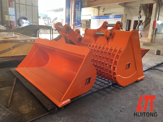 20 tonlu kazıcı kesim temizleme eğili kova büyük 0.7M3 Kapasite ve özel tasarım