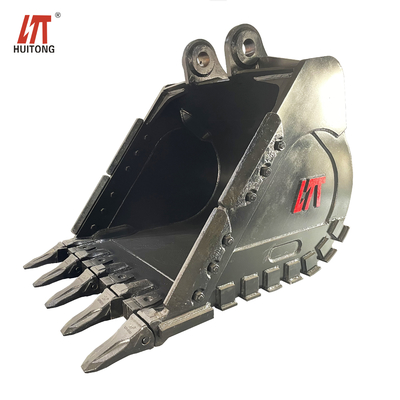 Keskin Dişli Kazıcı Kovası 0.25-4.3cbm Tungsten / Kaya için Dayanıklı